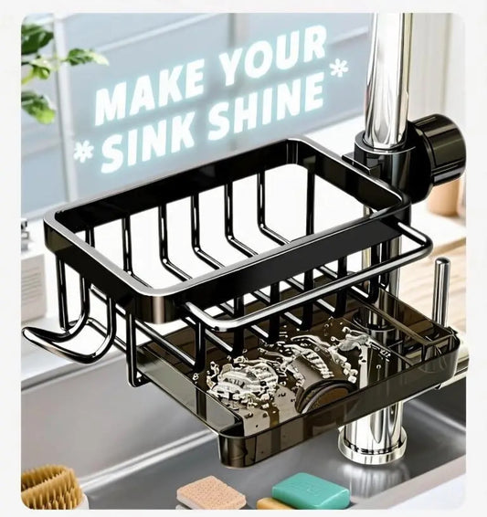NeatNest™ Sink Caddy – Sleek & Space-Saving