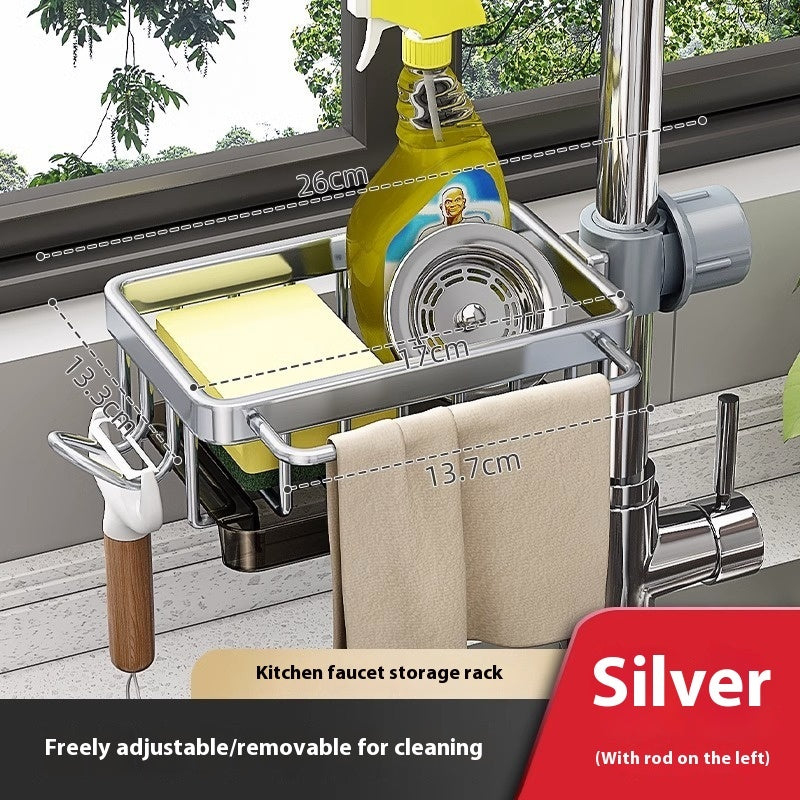 NeatNest™ Sink Caddy – Sleek & Space-Saving
